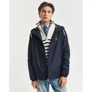 GANT Evening Blue Lightweight Packable Windbreaker